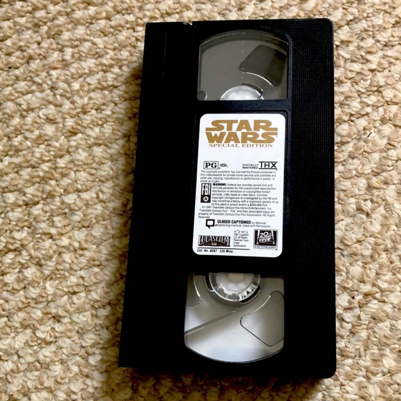 Star Wars trilogy special edition VHS tape set - Picture 7 of 9